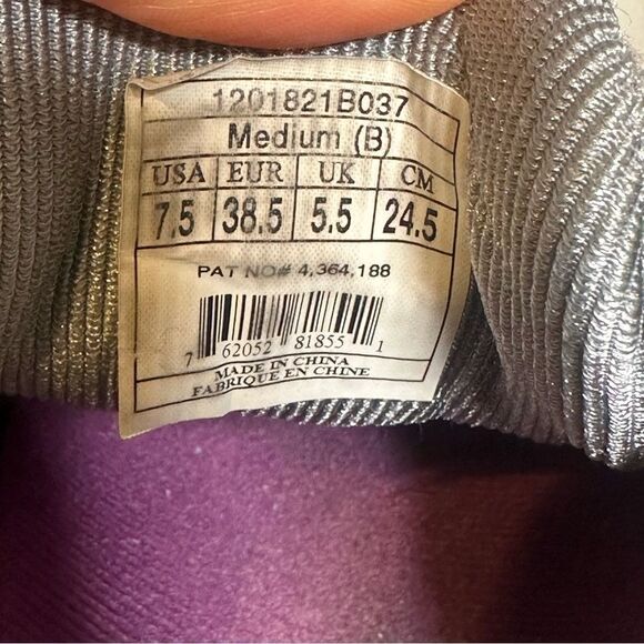 BROOKS RAVENNA DNA RUNNING ATHLETIC SHOES Women’s Sz 7.5 AQUA/ GREY - Picture 5 of 9